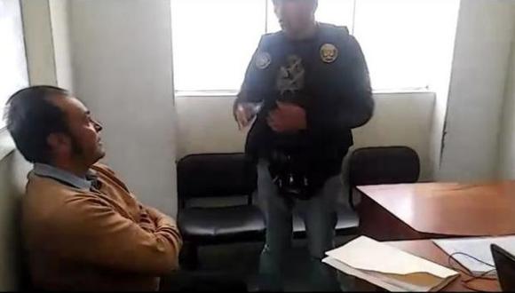 El alcalde Leonardo Chávez Alfaro fue detenido en febrero último luego de haber supuestamente recibido una coima. Sin embargo, fue liberado ese mismo mes. (Foto: Archivo / El Comercio)