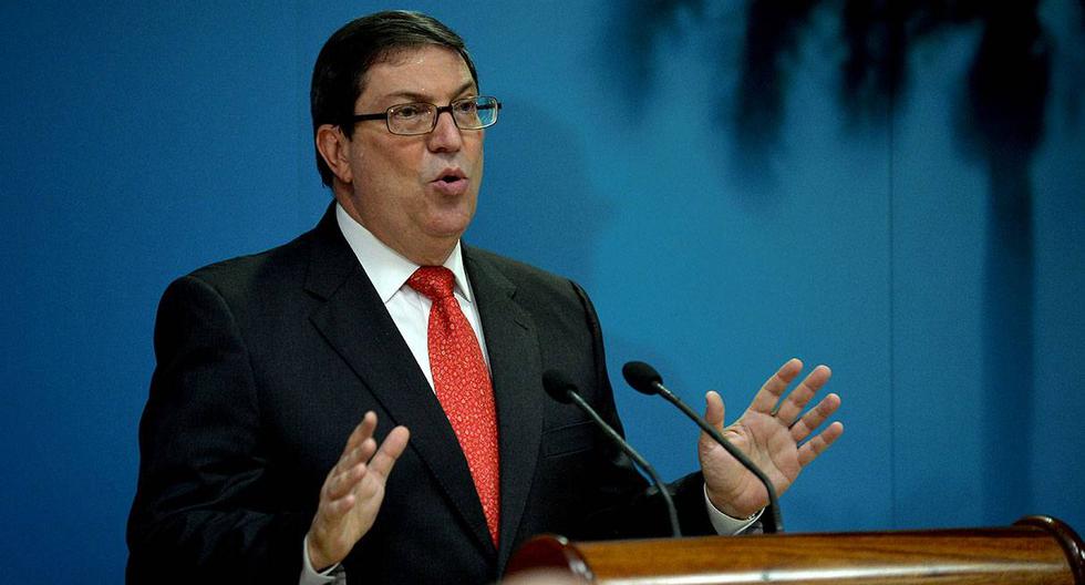 El Ministro de Relaciones Exteriores de Cuba, Bruno Rodríguez Parrilla, dijo que responderá a EE.UU. "de manera apropiada y oportuna"&nbsp;por la expulsión de los diplomáticos. (Foto: AFP)