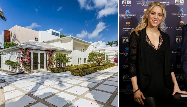 Shakira decidió vender la mansión que posee Miami, Estados Unidos. Su valor es de US$ 11,6 millones. (Foto: Realtor)