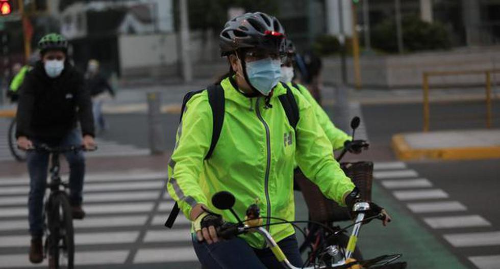 El uso del casco puede salvar la vida del ciclista ante un posible accidente. (Anthony Niño de Guzmán / @photo.gec)