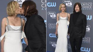 Norman Reedus y Diane Kruger confirman con un beso su romance