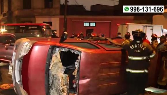 Ambos choferes niegan haber manejado a excesiva velocidad. (Foto: América Noticias)