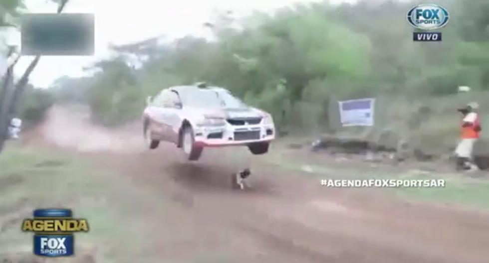 Pupy se salvó de milagro en el Rally CODASUR. (Video: FOX Sports)