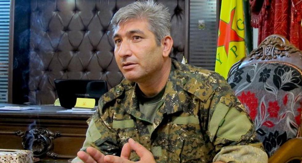 Redur Xelil, portavoz de las Unidades Kurdas de Protección del Pueblo. (Foto: Deutsche Welle)