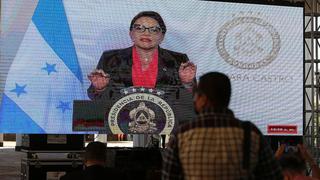 La presidenta de Honduras miente