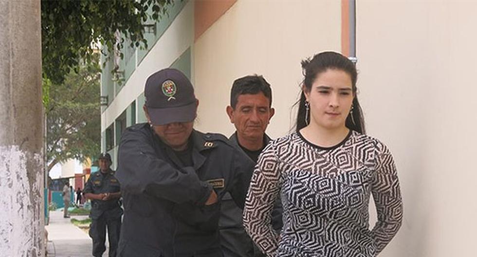 Katiuskha del Castillo fue condenada por el Poder Judicial. (Foto: Diario Correo)
