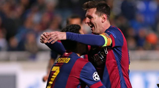 Lionel Messi: así celebró su hat-trick en el Barcelona-APOEL - 1