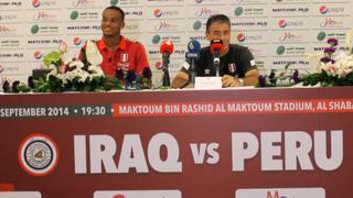 ¿Qué dijo Bengoechea previo al partido entre Perú e Iraq?