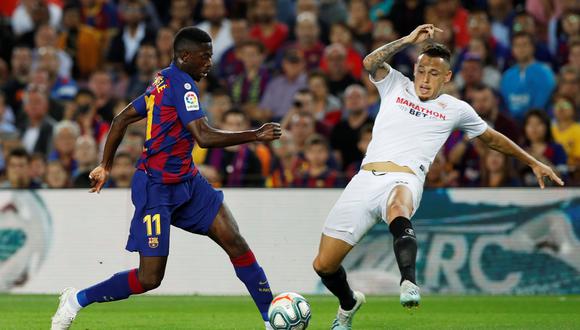 Barcelona vs. Sevilla: Dembélé y la asombrosa acción personal el 3-0 culé por la Liga española | VIDEO | VER Gol de Luis Suárez | VER Gol de Arturo Vidal