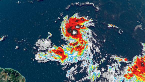 Una depresión tropical recién formada en el océano Atlántico pronto podría convertirse en un ciclón con nombre. (Foto: CNN)