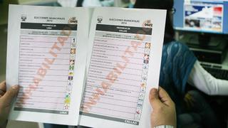 Elecciones 2014: conoce la cédula que recibirás el 5 de octubre
