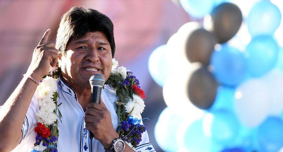 Evo Morales, presidente de Bolivia. (Foto: AFP)