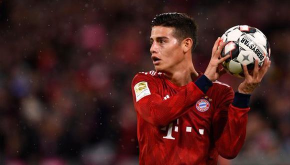 James Rodríguez militó en el Bayern Múnich las últimas dos temporadas. (Foto: AP)