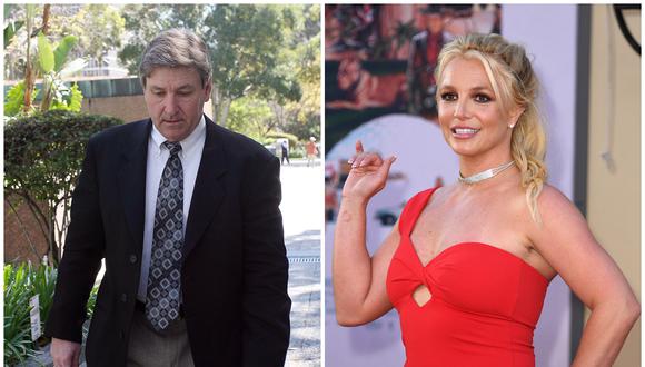 Jamie Spears (izquierda) ha sido suspendido de la tutela de su hija, la cantante Britney Spears. (Foto: AFP)