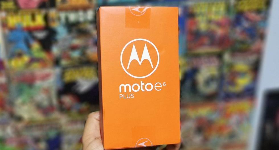 El Moto E6 Plus es el nuevo smartphone de entrada dentro del portafolio de Motorola. (Foto: Bruno Ortiz B.)