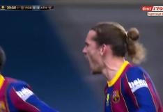 Barcelona vs. Athletic Club: Griezmann convirtió el 1-0 tras aprovechar rebote dentro del área | VIDEO