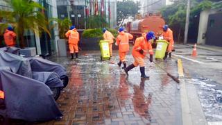 Municipio de Miraflores desinfecta alrededores del hotel Sol de Oro donde se detectaron 7 casos de COVID-19