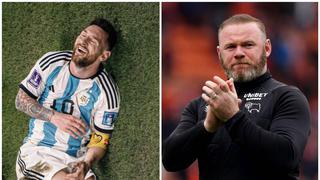 Rooney elogia a Messi y recuerda mensaje de hace más de una década: “Nada ha cambiado”