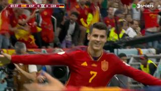 Gol de Álvaro Morata para España: anotó el 1-0 y deja a Alemania al borde de la eliminación | VIDEO