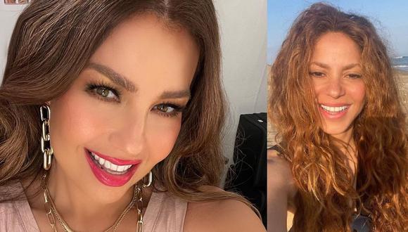 “Thalía es reconocida por ser una persona con mucha luz y positiva. Estas declaraciones no concuerdan con su forma de ser", se lee en el comunicado de Thalía. (Foto: Instagram @thalia, @shakira)