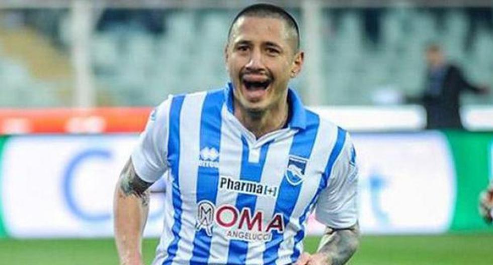 ¿El ítalo-peruano Gianluca Lapadula ya es jugador del Napoli? (Foto: Delfino Pescara)