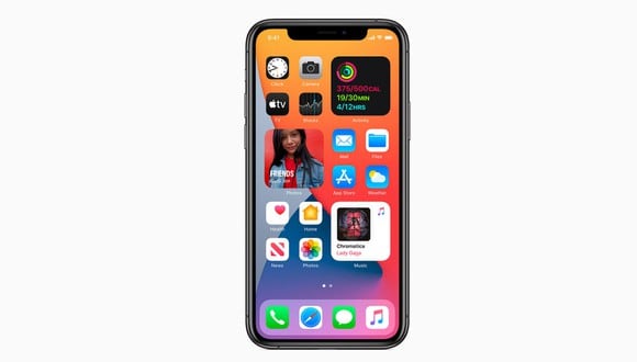 ¿Aún no tienes iOS 14? Conoce el método para descargarlo en tu iPhone. (Foto: Apple)