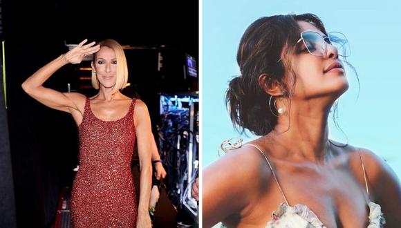 Céline Dion y Priyanka Chopra protagonizarán "Text for you" de Sony. (Foto: Instagram / @priyankachopra / @celinedion).