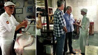 Anthony Bourdain visitó al legendario cebichero Javier Wong