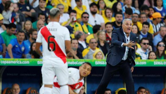 Tite destacó el crecimiento de la selección peruana durante este periodo. (Foto: Reuters)