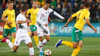 Portugal goleó 5-1 a Lituania con un 'póker' de Cristiano Ronaldo por Eliminatorias Euro 2020 [VIDEO]