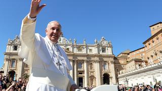 El Papa Francisco celebró Domingo de Ramos entre una multitud