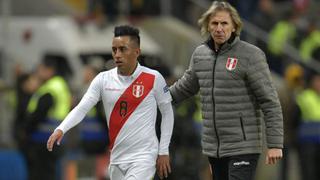 Perú vs. Uruguay: Gareca se refirió a poca continuidad de Christian Cueva y Carlos Zambrano