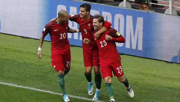 Portugal venció 2-1 a México y es tercero en la Copa Confederaciones. (AP)