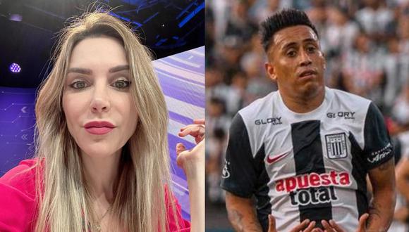 Juliana Oxenford cuestionó duramente al futbolista de Alianza Lima por su falta de compromiso con la institución. (Foto: Instagram / Fernando Mejía - GEC)