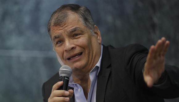 El expresidente de Ecuador, Rafael Correa. EFE/ Isaac Esquivel