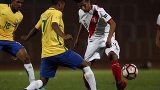 Sub 15: Perú fue goleado 5-0 por Brasil, pero avanzó a semis