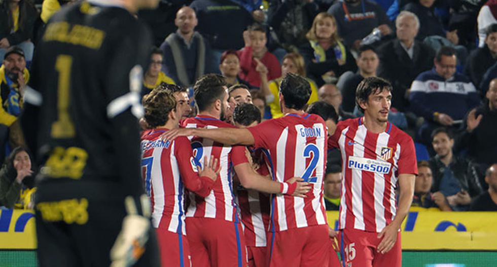 Atlético Madrid superó este martes a Las Palmas en la Copa del Rey. (Foto: EFE)