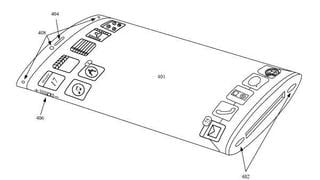 Apple patenta iPhone con pantalla envolvente