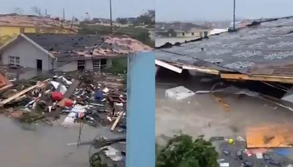 Unas 13.000 casas fueron dañadas o destruidas por el huracán Dorian en Bahamas.