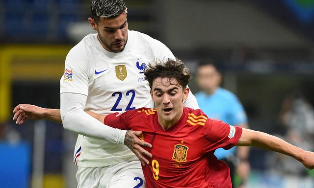 España enfrentó a Francia por la Final de la Liga de Naciones | Foto: AFP