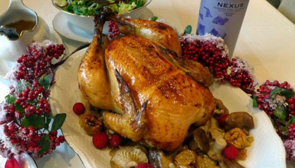 Pollo navideño relleno con verduras: una alternativa saludable para disfrutar con la familia. Foto: unareceta