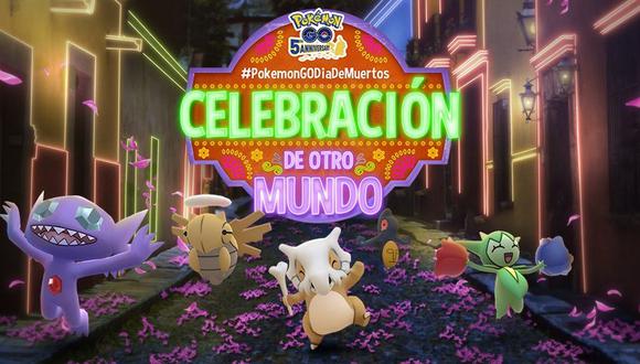 Descubre todo lo que Pokémon GO tiene preparado para celebrar el Día de Muertos. (Imagen: Niantic)