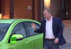 Vladimir Putin le dio el visto bueno al nuevo Lada Vesta | VIDEO