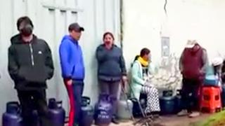 Cusco: se reportan largas colas para adquirir gas doméstico 