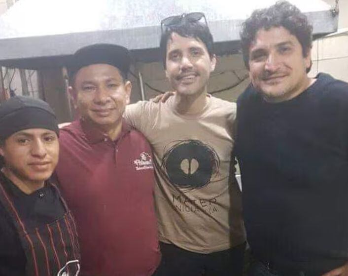 José Zapata con los cocineros Virgilio Martínez y Mauro Colagreco | Foto: La Nación de Argentina