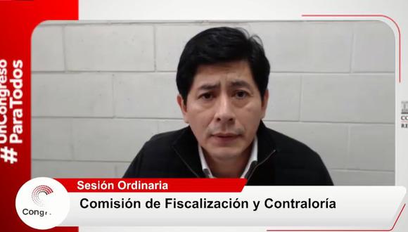 Comisión de Fiscalización del Congreso sesiona a las 3pm para seguir interrogatorio a Zamir Villaverde (Foto: Captura TV)