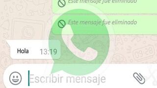 Cómo recuperar un mensaje de WhatsApp que ha sido eliminado por error