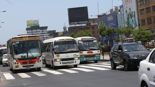 Buses de transporte público no brindarán servicio los domingos 5 y 12 de abril en Lima y Callao