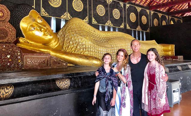 La familia tiene más de una semana por Tailandia. (Foto: Instagram)