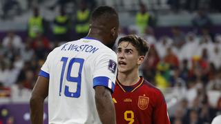 España vs. Costa Rica: el airado reclamo de Gavi a Kendall Waston que provocó una trifulca en el campo | VIDEO